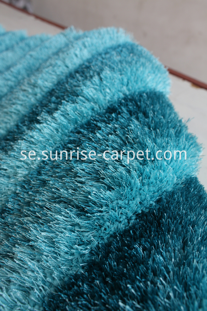 Polyester two yarn mix 3D Shaggy Rug